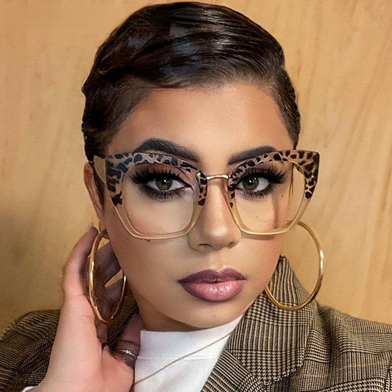 Square Anti Blue Light Blocking Glasses Optical Glasses Computer Glass