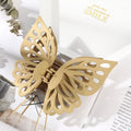 13.5cm Large Size Butterfly Hair Claw Clip Hair Crab For Women Ponytail Holder Hairpins Claws Girls Fashion Hair Accessories