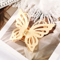 13.5cm Large Size Butterfly Hair Claw Clip Hair Crab For Women Ponytail Holder Hairpins Claws Girls Fashion Hair Accessories