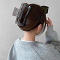 13cm Summer Large Acrylic Hair Claw Clip Shark Crab Hair Clips New Oversized Hair Accessories For Women Hairpins Headwear