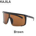 Fashion Oversized Square Sports Sunglasses Men Big Frame Brand Designer Vintage Rectangle Sun Glasses For Man Shades Oculos