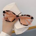 Fashion Cat Eye Sunglasses for Women Vintage Shades UV400 Brand Designer Men Trendy Multicolor Eyewear for Lady