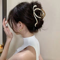 New Fashion Metal Geometric Hair Claw Clip Trendy Hair Clips Hair Clamps Hairpins Party Hair Accessories For Women Headwear