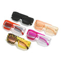 Fashion Irregular Square Sunglasses Women Retro Trending Double Color Eyewear Shades UV400 Men Vintage Gradient Punk Eyewear