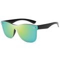 Rimless Vintage Sunglasses Women Square Eyeglasses Women/Men Luxury Brand Glasses Women Brand Oculos De Sol Feminino