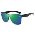 Rimless Vintage Sunglasses Women Square Eyeglasses Women/Men Luxury Brand Glasses Women Brand Oculos De Sol Feminino