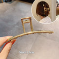 Luxury Hollow Out Metal Hair Claw For Women Girls Geometric Hair Crab Female Vintage Bowknot Catch Clip Fashion Hair Accessories