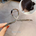Luxury Hollow Out Metal Hair Claw For Women Girls Geometric Hair Crab Female Vintage Bowknot Catch Clip Fashion Hair Accessories
