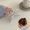 Luxury Hollow Out Metal Hair Claw For Women Girls Geometric Hair Crab Female Vintage Bowknot Catch Clip Fashion Hair Accessories
