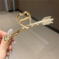 Luxury Hollow Out Metal Hair Claw For Women Girls Geometric Hair Crab Female Vintage Bowknot Catch Clip Fashion Hair Accessories