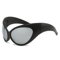 Eye big frame cycling glasses European and American fashion eye protection alien sports future technology sunglasses