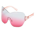 Oversized Colorful Punk Sunglasses Goggle New Women Men One Piece Y2k Sun Glasses Fashion Eyewear Brand Designer Shades Glasses