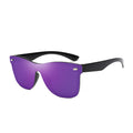 Siamese Sunglasses Men Rice Nails Ladies Sunglasses Luxury Colorful Retro Sun Glasses Pink Mirror Shades For Women