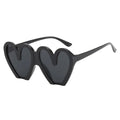 Heart Funny Sunglasses Women Vintage Exaggerate Glasses Women Desinger Luxury Brand Eyewear Women 2023 Gafas De Sol Mujer