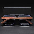 Sunglasses Polarized Lens UV400 Handmade Natural Bamboo Wooden Frame Vintage Sun Glasses For Men Women