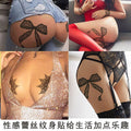 Waterproof Temporary Tattoo Sticker Bow Knot Sexy Lace Butterfly Flower Arm Leg Body Art Flash Tatoo Fake Tatto for Men Women
