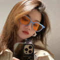 Round Square Sunglasses Women Desinger Brand Luxury Eyewear Women/Men Simple Retro Sun Glasses Women Gafas De Sol Hombre
