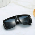 Square Sunglasses T Men Brand Designer Fashion Large Windproof Sunglasses Goggles Retro Punk Sun Glasses Shades for Women