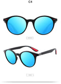 Retro Rivet Polarized Sunglasses Fashion Oval Frame Sun Glasses For Men Women Driving Shade Eyewear Gafas De Sol UV400