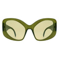 Vintage Cat Eye Sunglasses Woman 2023 Retro Irregular Mask Oversized Sun Glasses UV400 Shades Glasses Brand Designer Y2K Goggles