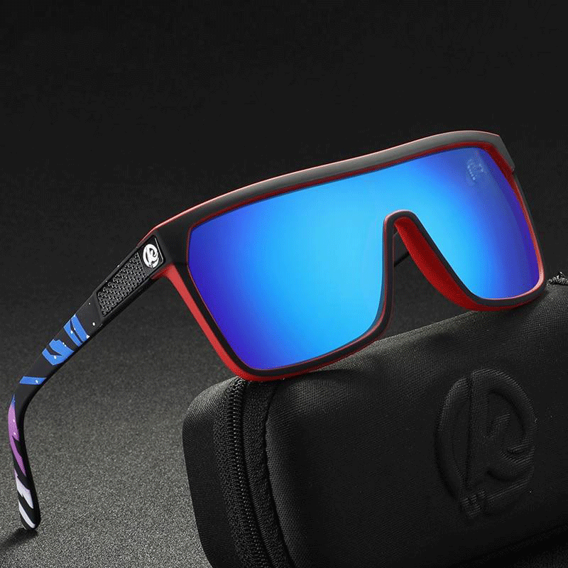 Men Polarized Elastic Paint Surface Sun Glasses Jollyhola