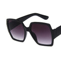 Large Frame Square Sunglasses Women Luxury Brand Designer Oversized Eyeglasses Vintage Gradient Lens  Feminino UV400