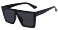 Square Women  Luxury Vintage Design Big Frame Mirror Sunglasses