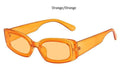 new fashion Rectangle sunglasses for women vintage brand designer eyewears retro sunglasses woman oculos feminino uv400