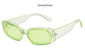 new fashion Rectangle sunglasses for women vintage brand designer eyewears retro sunglasses woman oculos feminino uv400