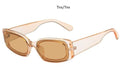 new fashion Rectangle sunglasses for women vintage brand designer eyewears retro sunglasses woman oculos feminino uv400