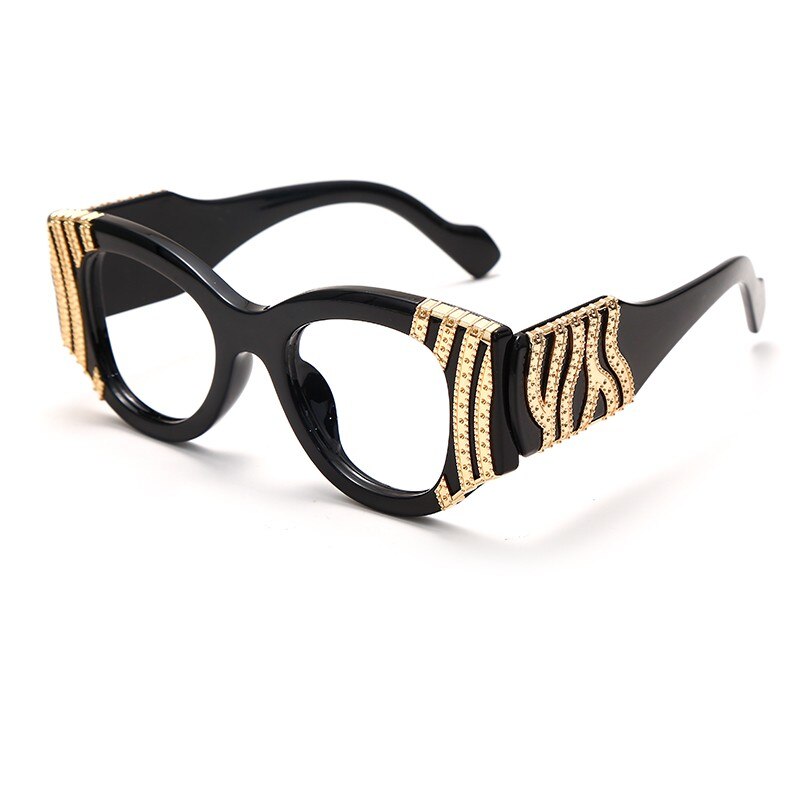 Cat Eye Optical Glasses Frame Women Myopia Eyeglasses Frame Female Ant ...