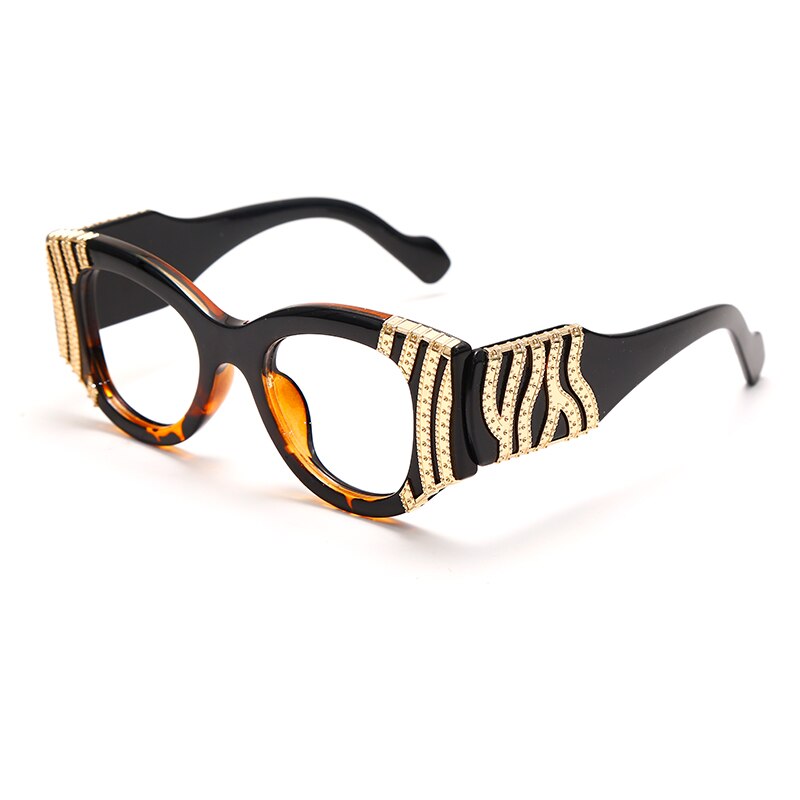 Cat Eye Optical Glasses Frame Women Myopia Eyeglasses Frame Female Ant ...