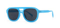Classic Pilot Sunglasses Women Vintage Yellow Lens Fashionable  Female Candy Color 70s Glasses