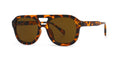Classic Pilot Sunglasses Women Vintage Yellow Lens Fashionable  Female Candy Color 70s Glasses