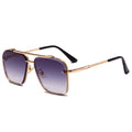 Cool Men Driving Glasses Goggle Summer Style Gradient Brown Sunglasses