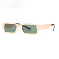 Fashion Modern Square Sunglasses Women Vintage Metal Punk Sun Glasses Men Hip Hop Shades Female Show