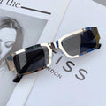Fashion Modern Square Sunglasses Women Vintage Metal Punk Sun Glasses Men Hip Hop Shades Female Show