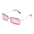 New Women Rectangle Vintage Sunglasses Brand Designer Retro Punk Sun Glasses Female Lady Eyeglass Steampunk Driver Goggles