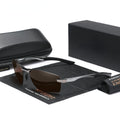 New Men's Polarized Sunglasses Aluminum Frame UV400 Sun Glasses Male Eyewear Driving Glasses