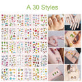 30pcs/set Tatuajes Temporales Sexy Fake Tattoo for Woman Hands Arm Body Waterproof Temporary Tattoos Tatouage Temporaire Femme J82512-A 30Pcs