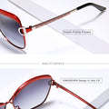 High Quality Polarized Gradient Lens Women Sunglasses Ladies Fashion Eyewear Elegant Style UV400 Gafas de sol