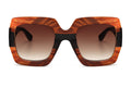 Three Colors Sunglasses Women Shades Goggles Square Frame UV400 Brand Glasses