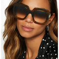 Three Colors Sunglasses Women Shades Goggles Square Frame UV400 Brand Glasses
