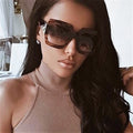 Three Colors Sunglasses Women Shades Goggles Square Frame UV400 Brand Glasses