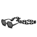Oversized Luxury Polygon Sunglasses Men Women Fashion Shades UV400 Vintage Glasses