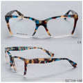 Anti Blue Half Frame Acetate Glasses Frames Women Men Optical Fashion Computer Glasses