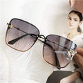 New Square Sunglasses Women Mirror Vintage Insect decoration Sun Glasses