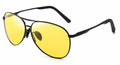 Aviation Metail Frame Polarized Sunglasses Men Color Changing Sun Glasses  Pilot Male Day Night Vision Driving