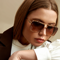 Bella Sunglasses- Coffee