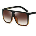 Big Frame Square Sunglasses Women fashion Flat Top Oversize Luxury Brand Gradient sun glasses for women